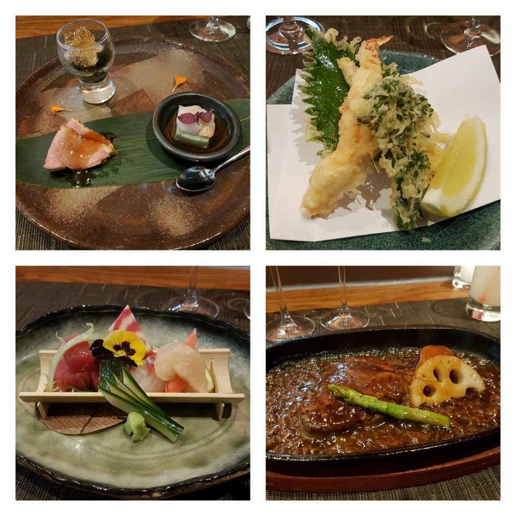 アムステルダムの日本食レストラン　エンの料理