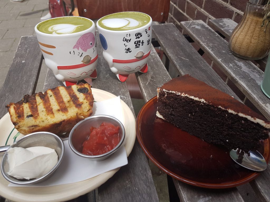 アムステルダムオーストのカフェ