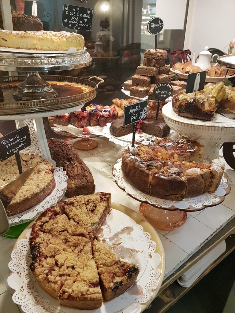 アムステルダムのカフェのケーキ