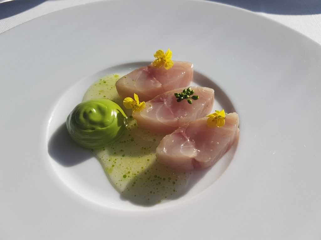 レストランボルドーのお魚