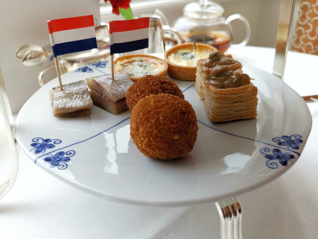 ホテルヨーロッパアムステルダムのアフタヌーンティ