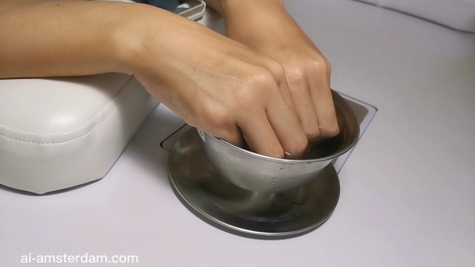 甘皮をふやかす